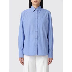Semicouture Shirt Woman Gnawed Blue